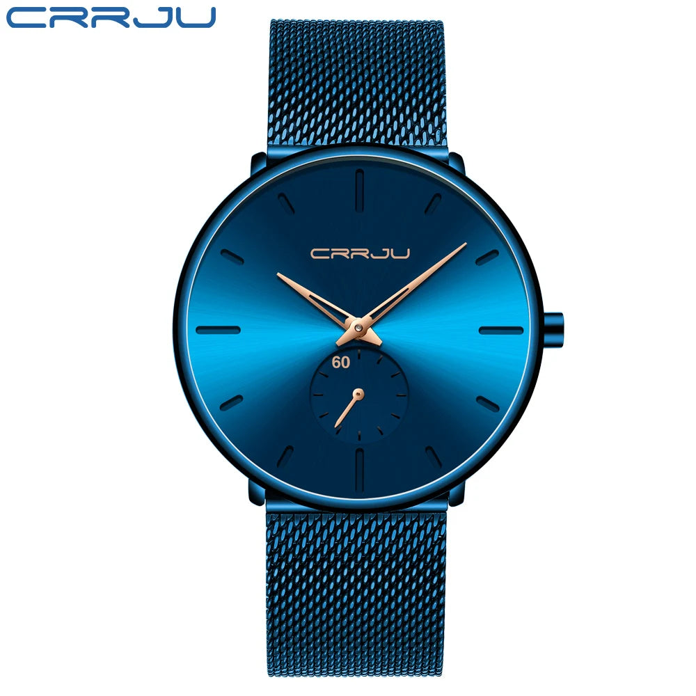 CRRJU Fashion Mens Watches