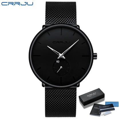 CRRJU Fashion Mens Watches