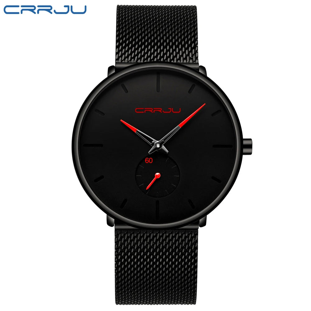 CRRJU Fashion Mens Watches