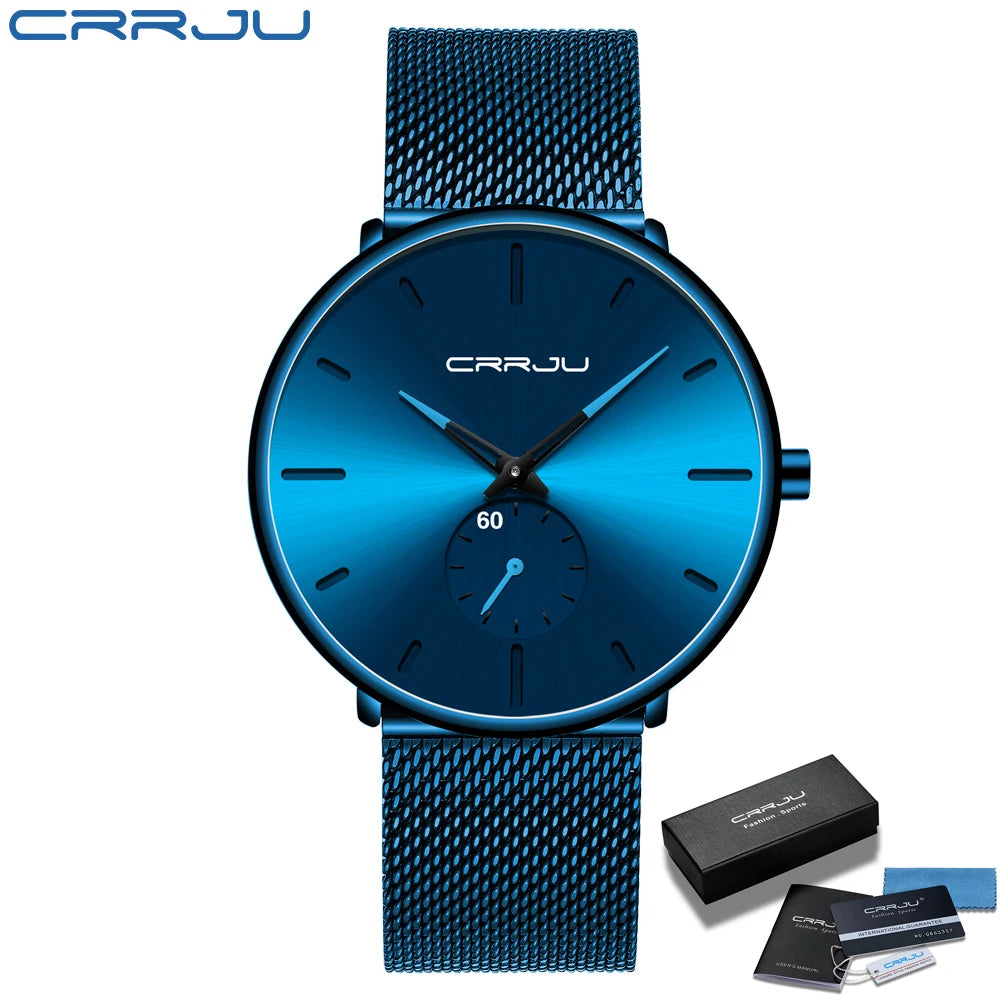 CRRJU Fashion Mens Watches