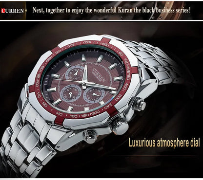 CURREN Men Luxury Brand Watches