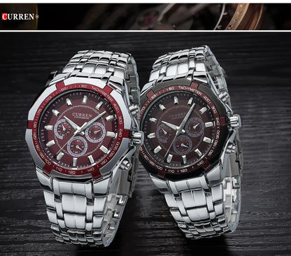 CURREN Men Luxury Brand Watches