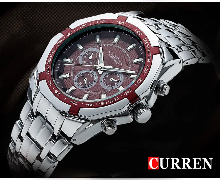 CURREN Men Luxury Brand Watches