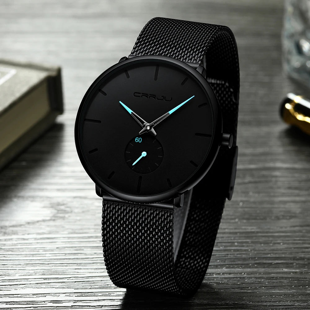 CRRJU Fashion Mens Watches