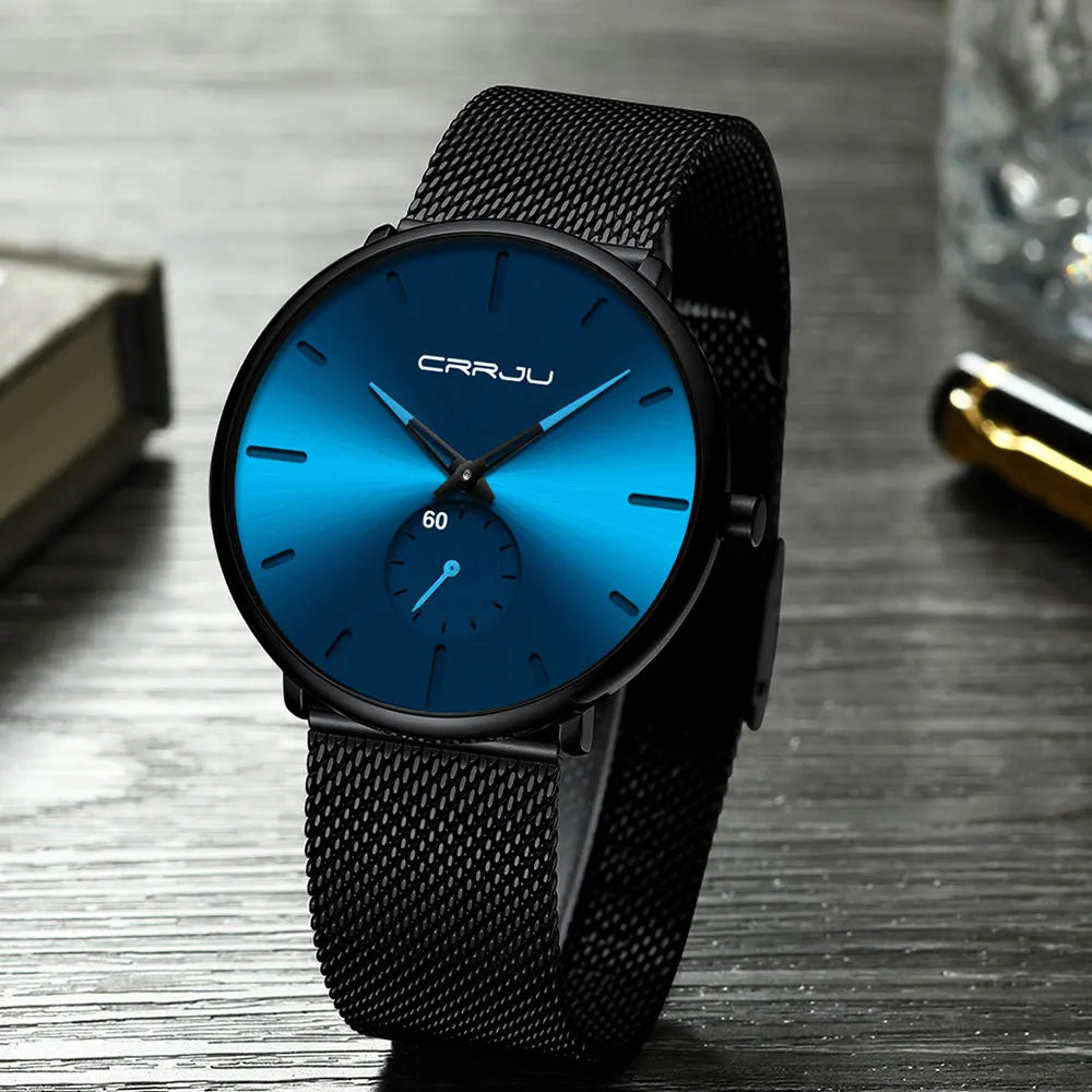 CRRJU Fashion Mens Watches