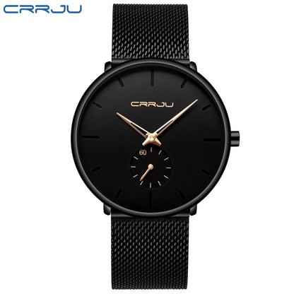 CRRJU Fashion Mens Watches