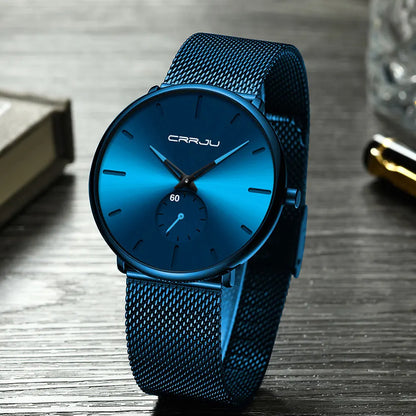 CRRJU Fashion Mens Watches