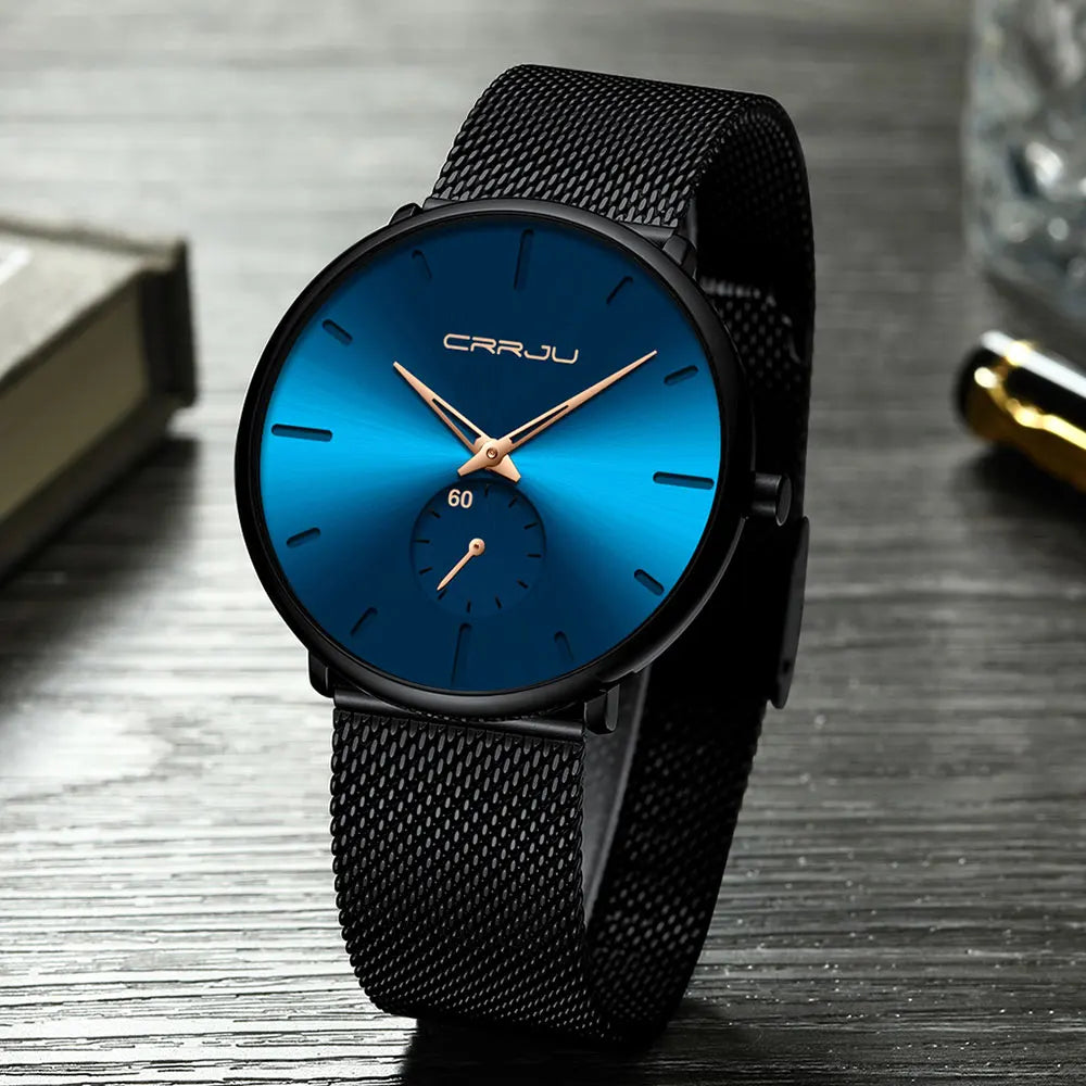 CRRJU Fashion Mens Watches