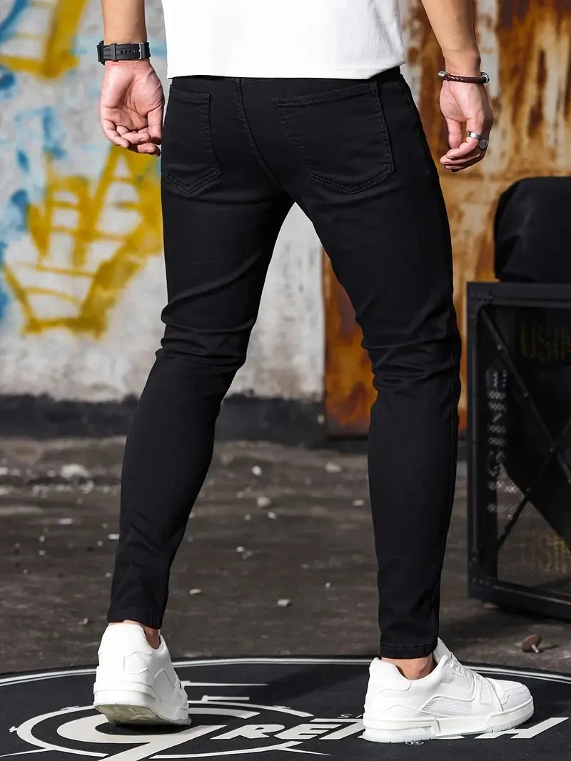 Mens Slim Fit Classic Skinny Jeans