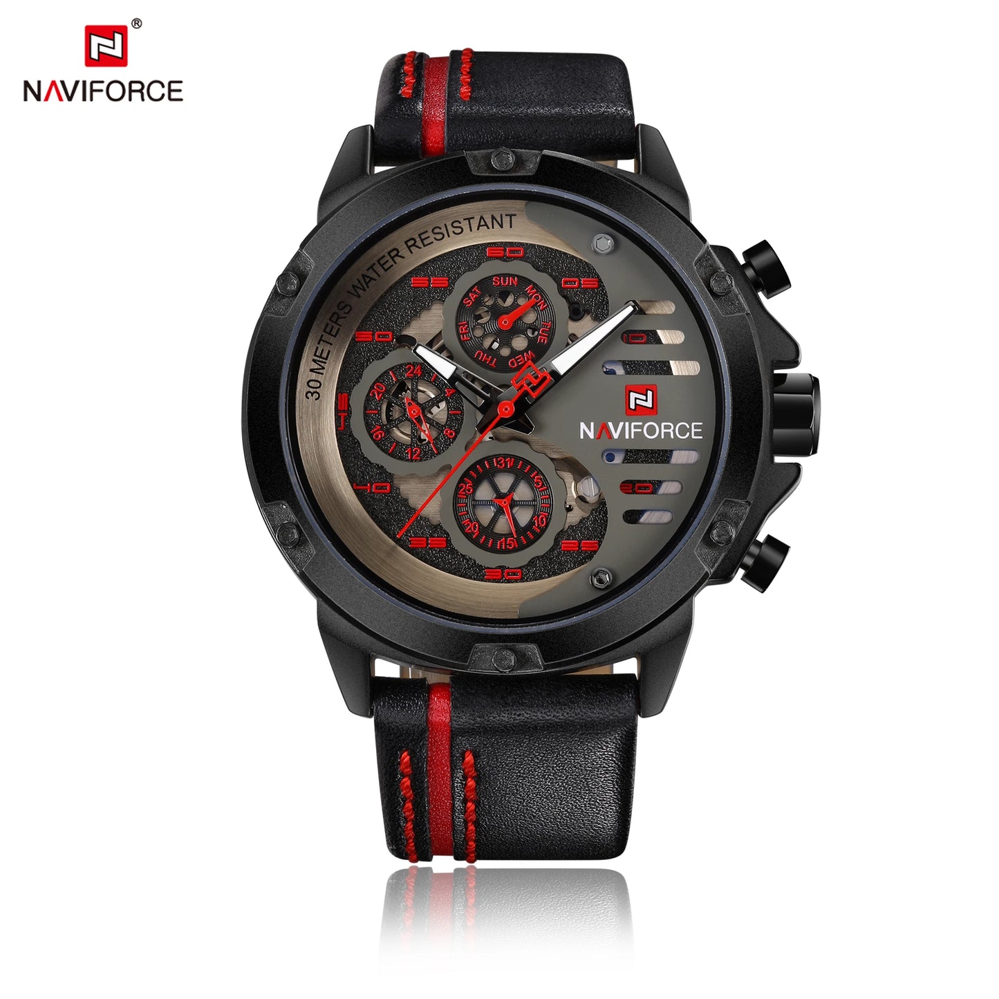 NAVIFORCE Mens Watch Top Brand