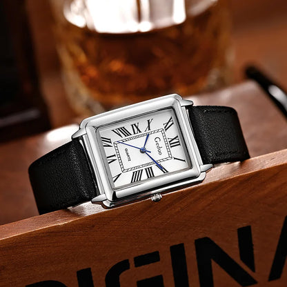 New Designer Rectangle Dial Quartz Watch