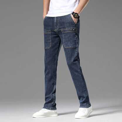 New 6 Pocket Design Men's Jeans Skinny