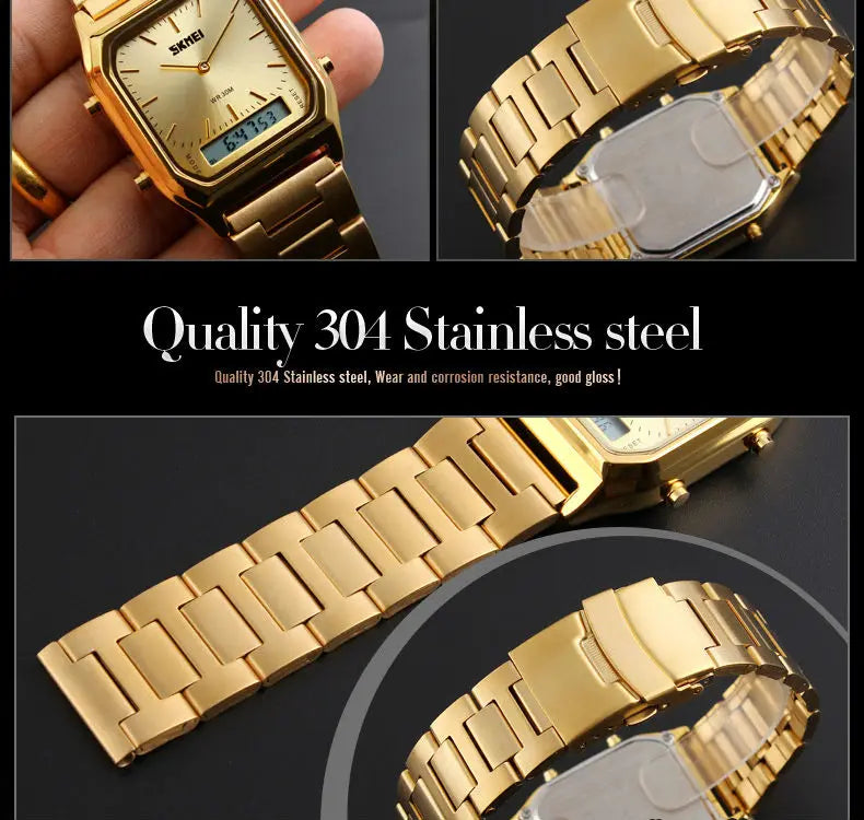 SKMEI Luxury Quartz Mens Wristwatches