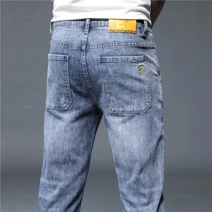 Men's Length Jeans Streetwear Design