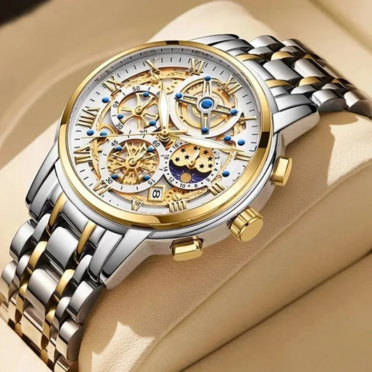 LIGE Men Luxury Watch