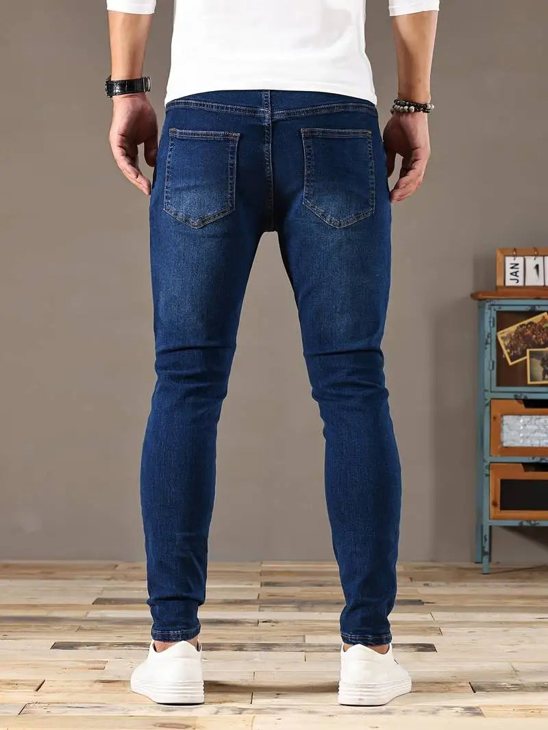 Mens Slim Fit Classic Skinny Jeans