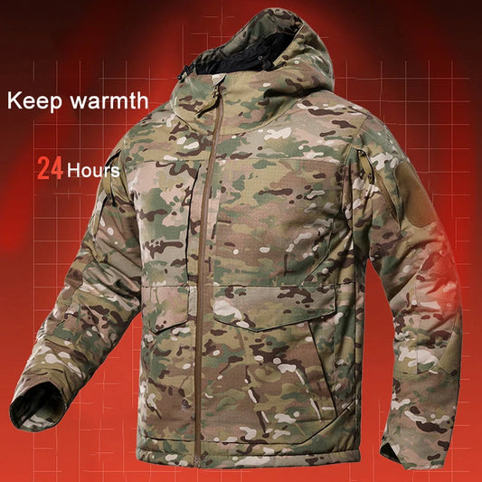 Winter Men Heated Jackets Waterproof