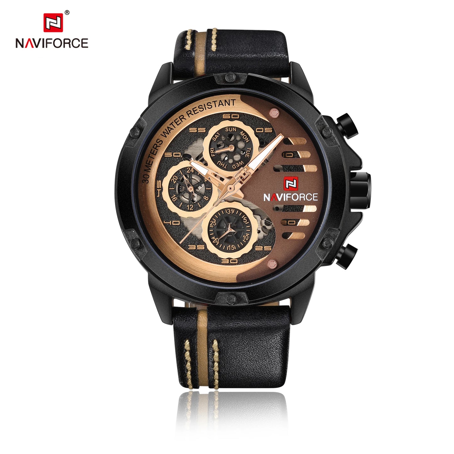 NAVIFORCE Mens Watch Top Brand