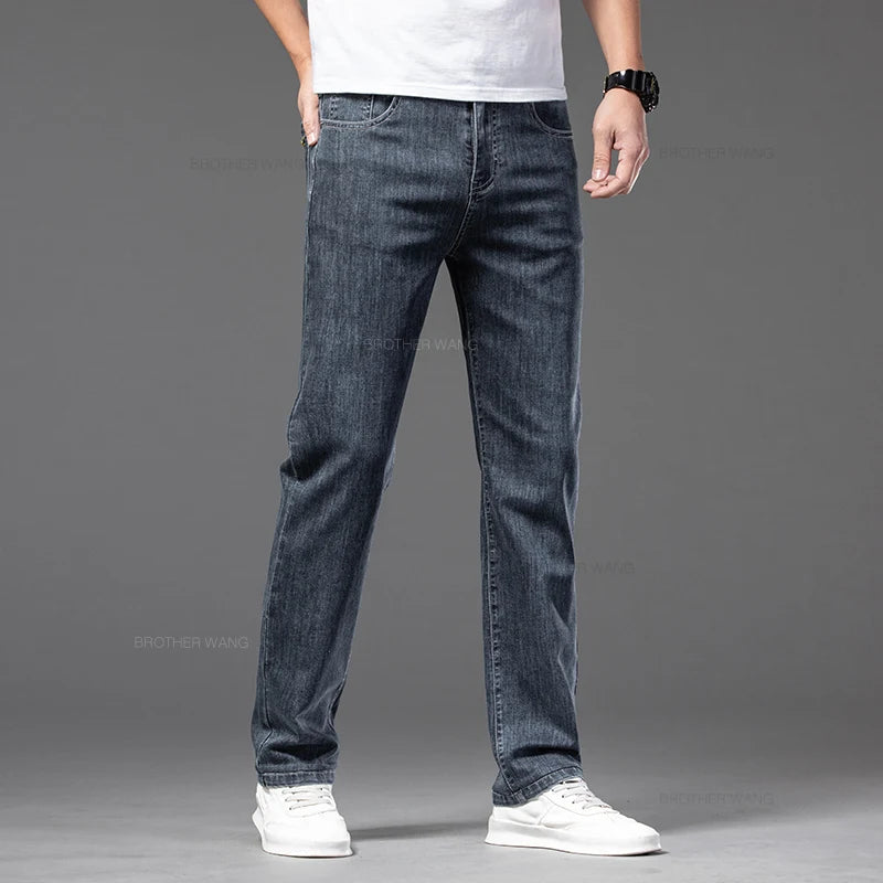 New Men's Thin Jeans