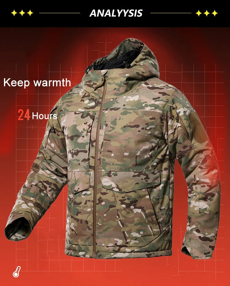 Winter Men Heated Jackets Waterproof