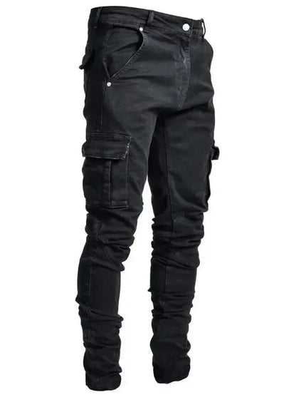 Men Pants Multi Pockets Fashsion