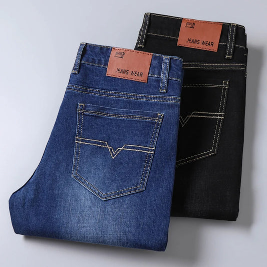 New Men's Cotton Slim Jeans