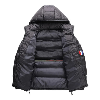 Men Winter Solid Casual Jackets