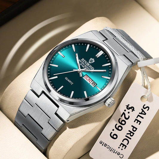 BINBOND Luxury Watch for Men Elegant