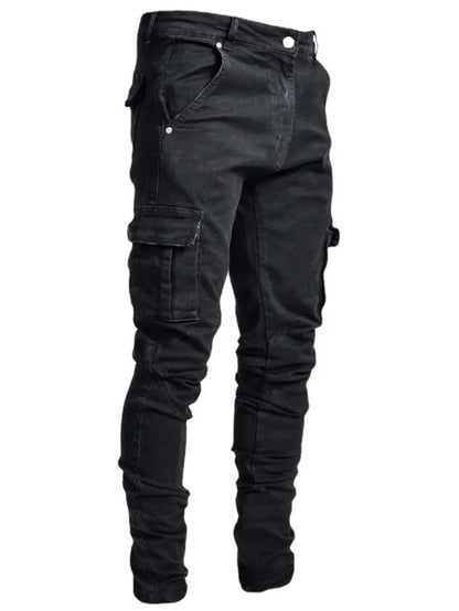 Men Pants Multi Pockets Fashsion