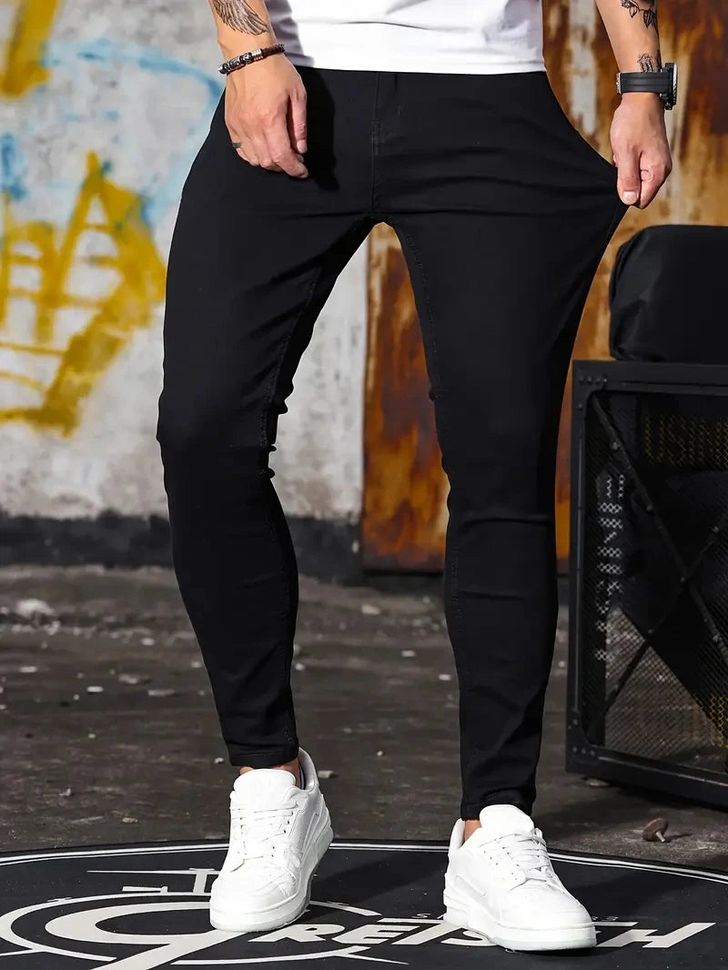 Mens Slim Fit Classic Skinny Jeans