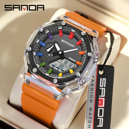 Transparent Electronic Watch