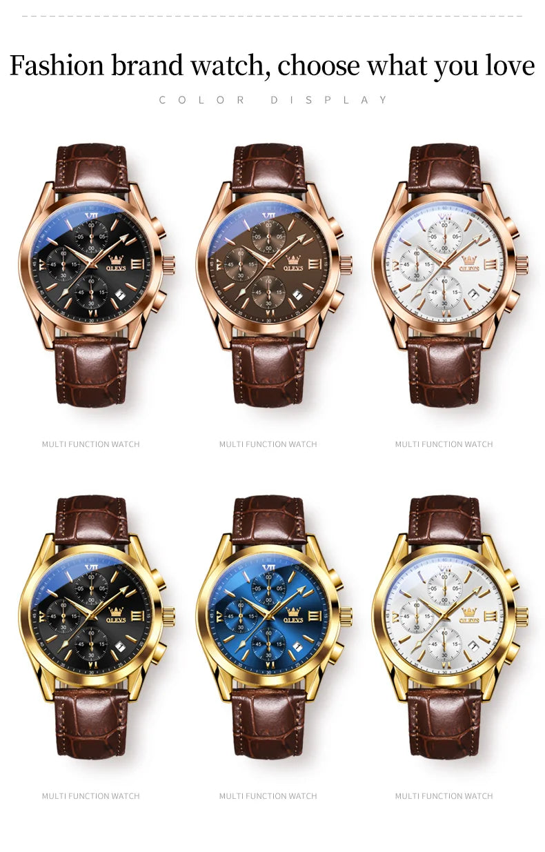 Chronograph Men's Wristwatches