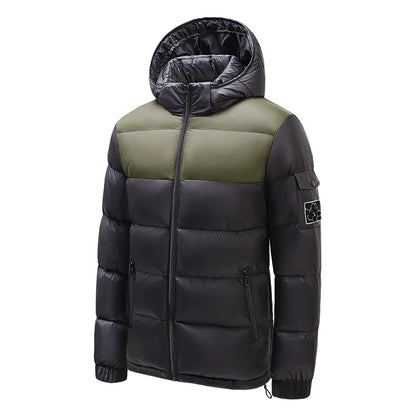 Men Winter Solid Casual Jackets