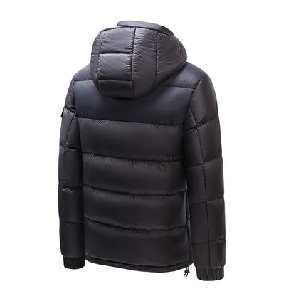 Men Winter Solid Casual Jackets