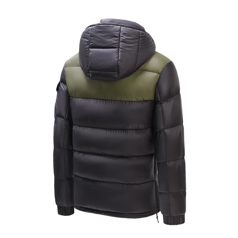 Men Winter Solid Casual Jackets