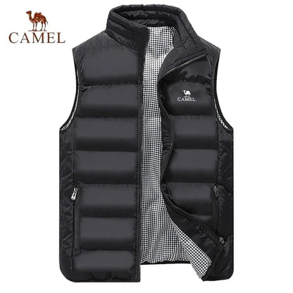 CAMEL High-end Cotton Vest Jacket