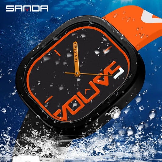 SANDA Brand Fashion Sports Quartz Watch