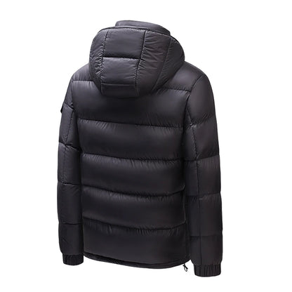 Men Winter Solid Casual Jackets