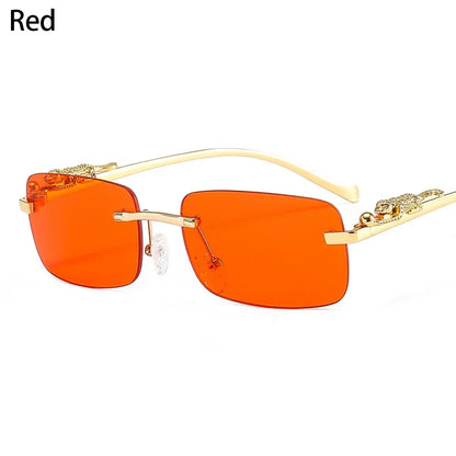 Square Rimless Sunglasses