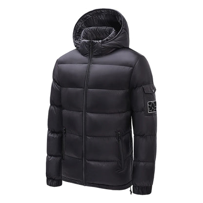 Men Winter Solid Casual Jackets